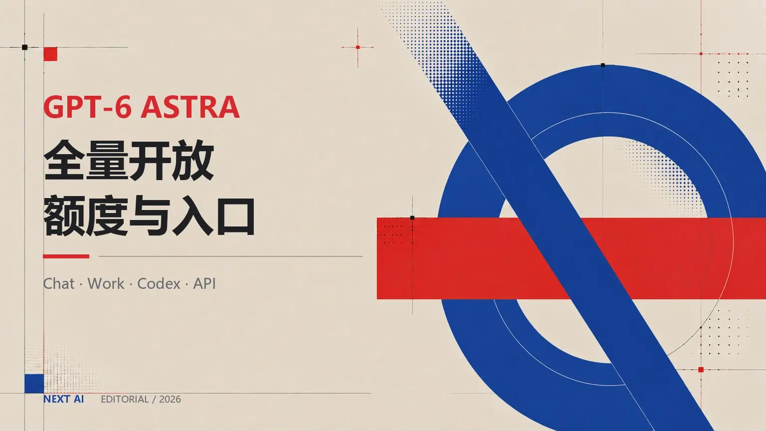 GPT-6 Astra 全量开放了吗?ChatGPT 套餐、额度与使用入口指南封面